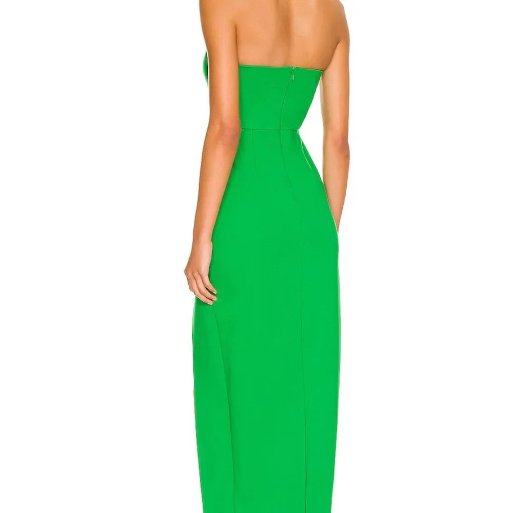 REVOLVE Green Strapless Ryleigh Maxi Dress - Picture 3 of 5